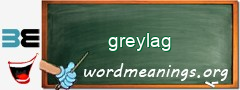 WordMeaning blackboard for greylag